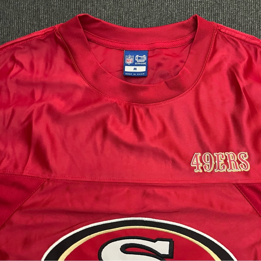 San Francisco 49ers (Menβs size Medium) NFL Team Apparel Jersey - Picture 4 of 5